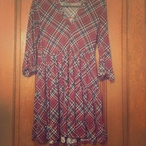 Plaid dress